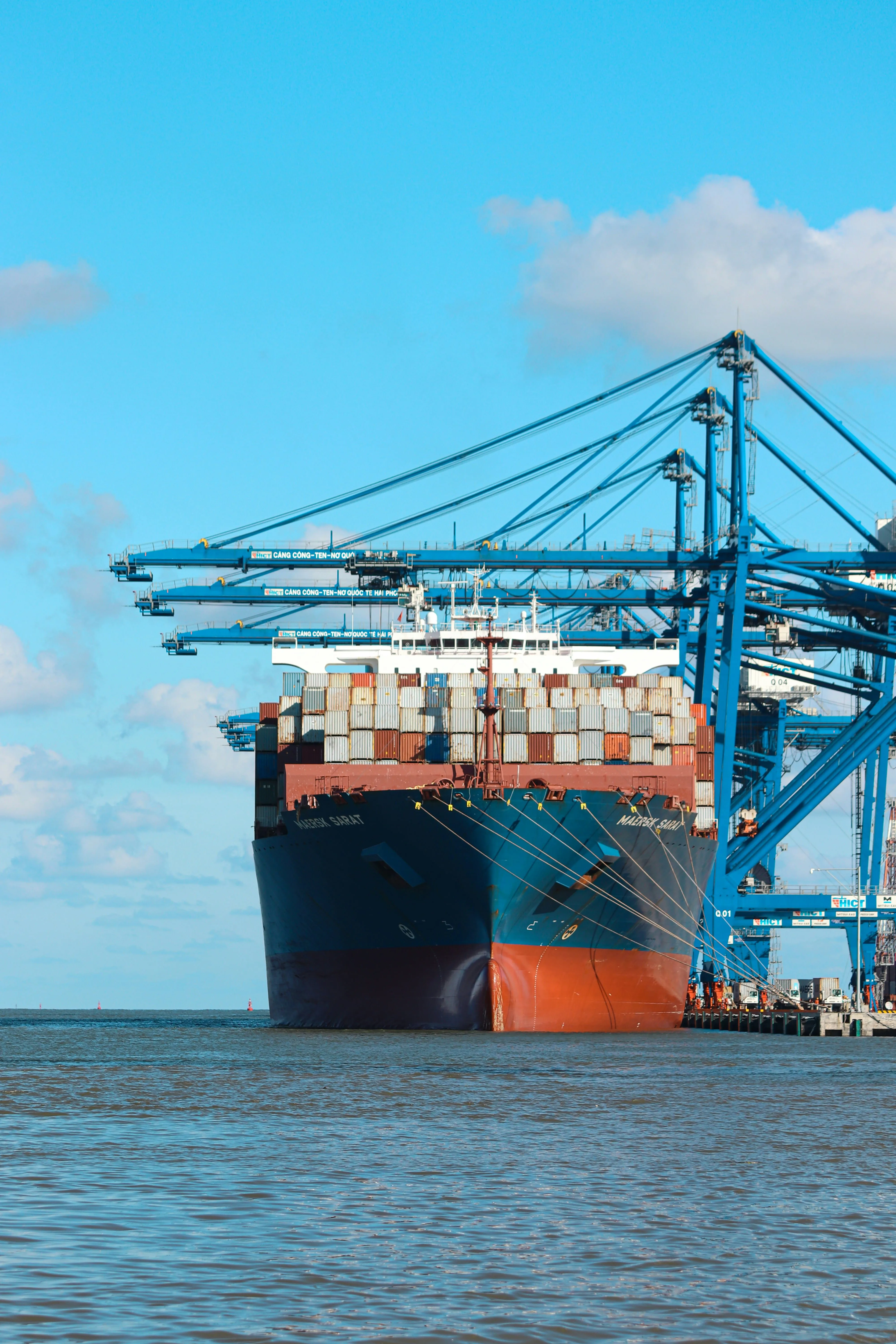 Container Ship 2 at Port